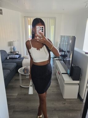Classic Black Pencil Skirt - Sleek Women's Office Skirt